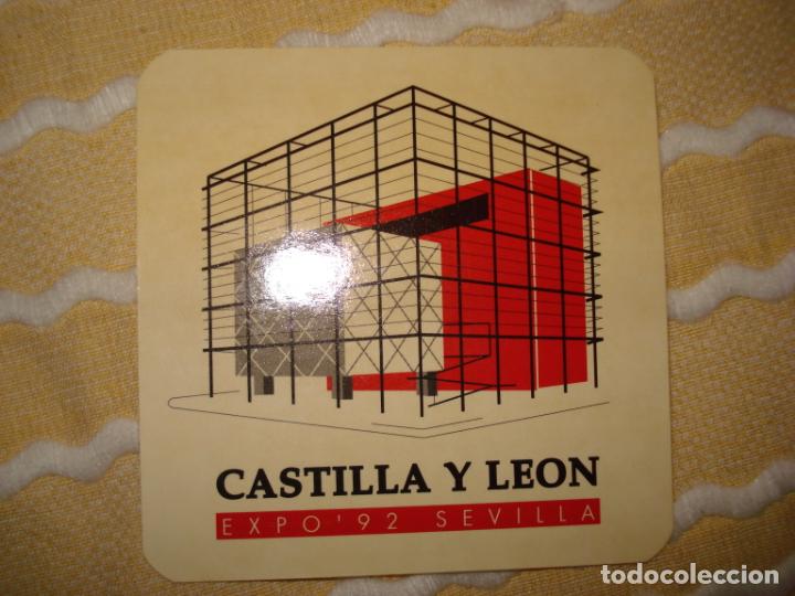 Otros art&iacute;culos de coleccionismo en papel: PEGATINA CASTILLA Y LEON, EXPO 92 SEVILLA