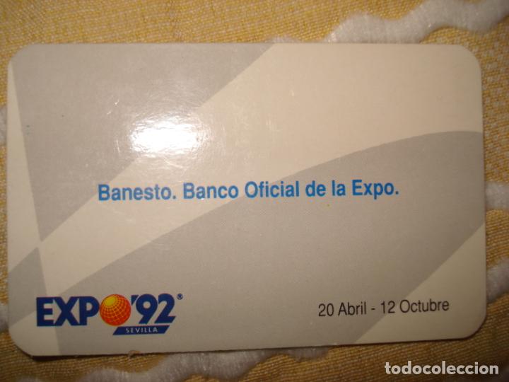 Otros art&iacute;culos de coleccionismo en papel: TARJETA BANESTO, BANCO OFICIAL DE LA EXPO, EXPO 92 SEVILLA