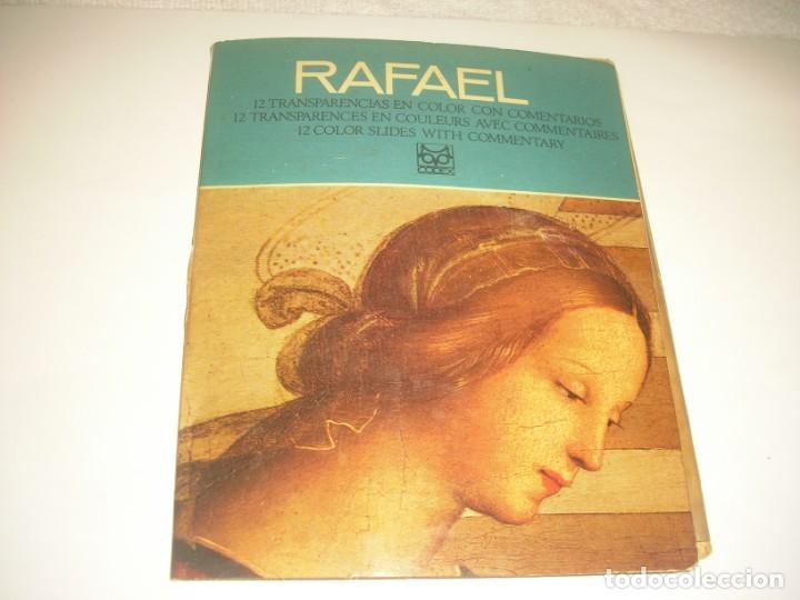 Sammelleidenschaft Andere Papierartikel: RAFAEL, 12 DIAPOSITIVAS EN COLOR CON COMENTARIOS EN TRES IDIOMAS . ED. CODEX.