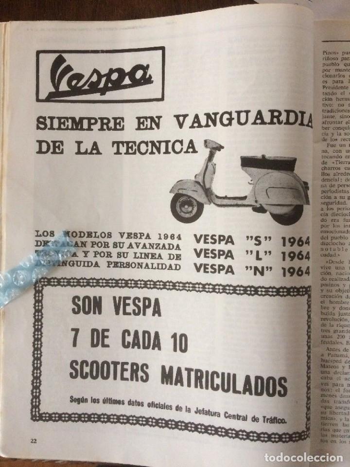 Outros artigos de papel: Publicidad Moto Vespa De 1963