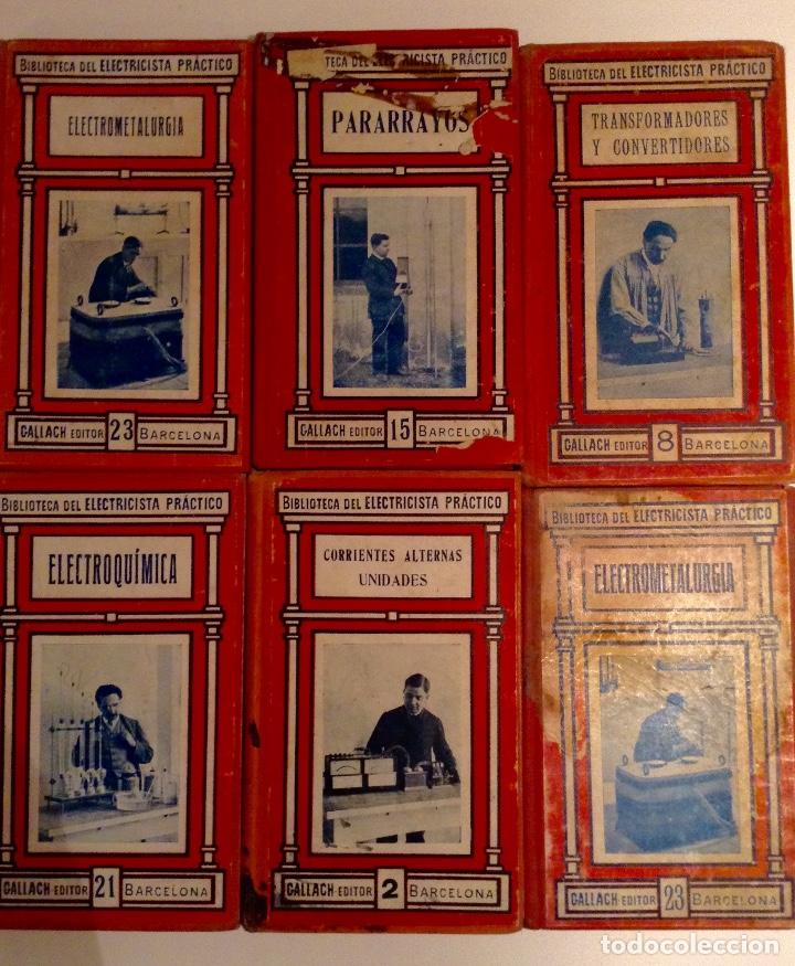 Paper Collecting Others: BIBLIOTECA DEL ELECTRICISTA PRACTICO. 6 NUMEROS