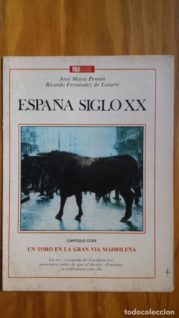 Otros art&iacute;culos de coleccionismo en papel: Fasc&iacute;culo del coleccionable Espa&ntilde;a Siglo XX