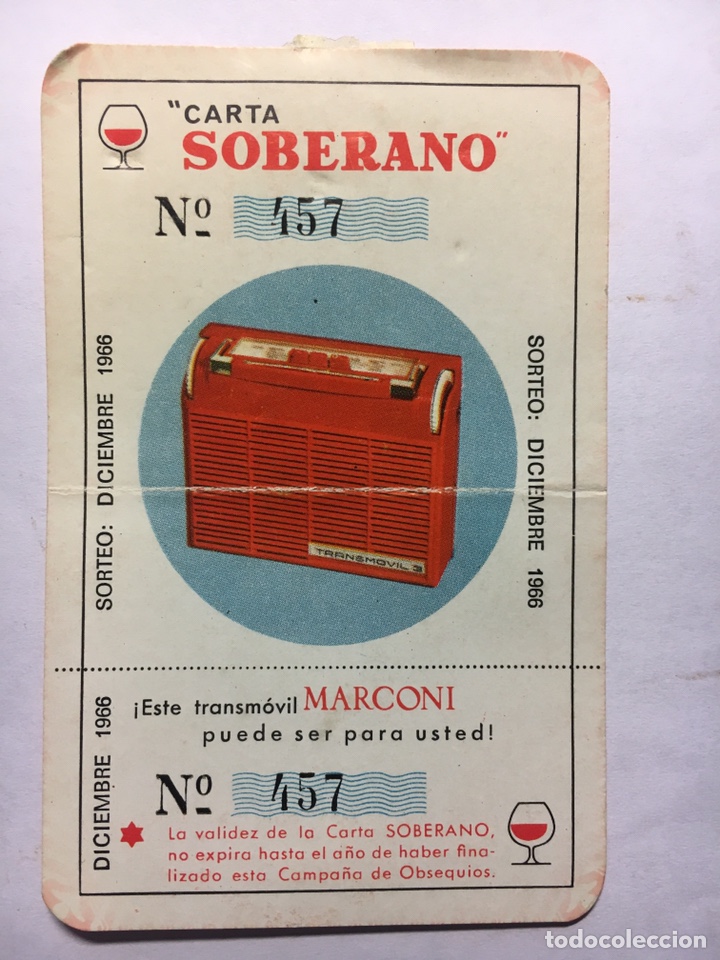 Otros art&iacute;culos de coleccionismo en papel: CARTA SORTEO SOBERANO - Foto 1