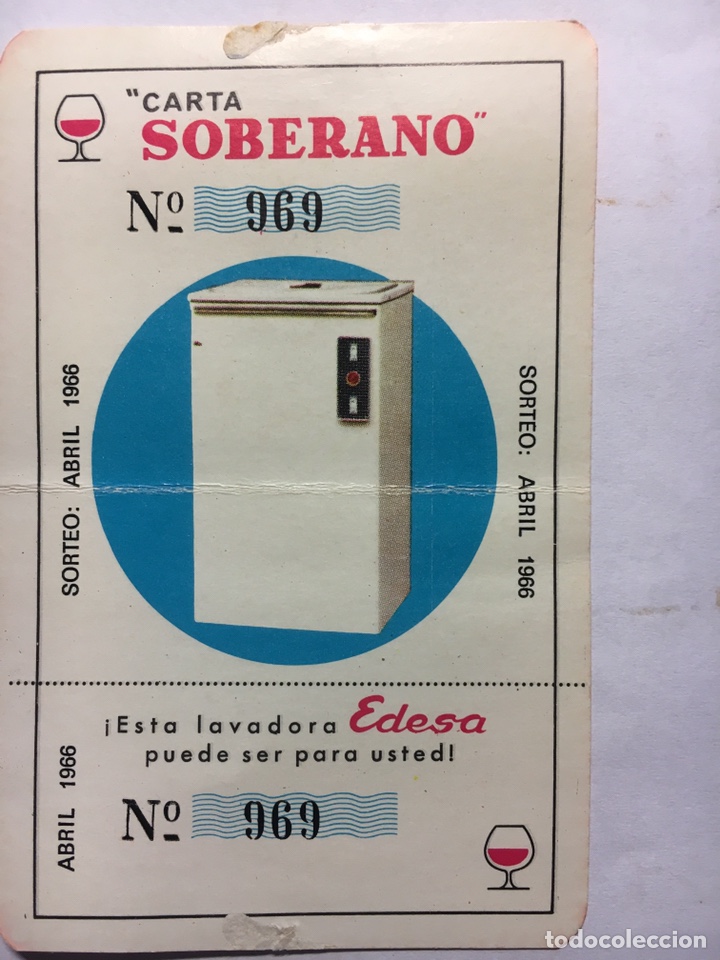 Otros art&iacute;culos de coleccionismo en papel: CARTA SORTEO SOBERANO - Foto 1