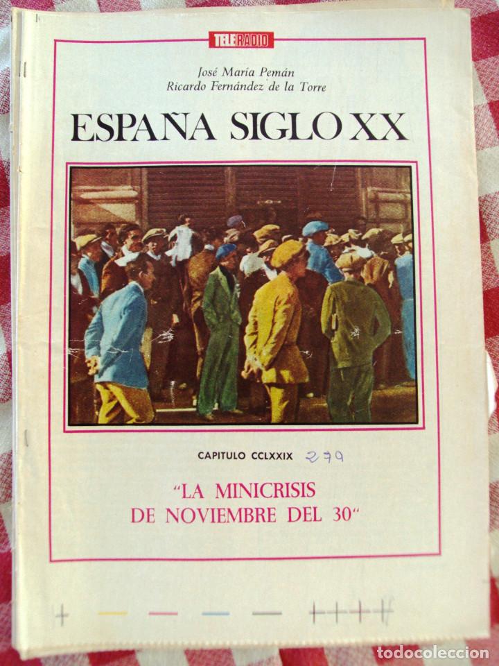 Otros art&iacute;culos de coleccionismo en papel: Fasciculo color Tele Radio de JM Peman Numero 279 la minicrisis 1930 Foto charlista Federico
