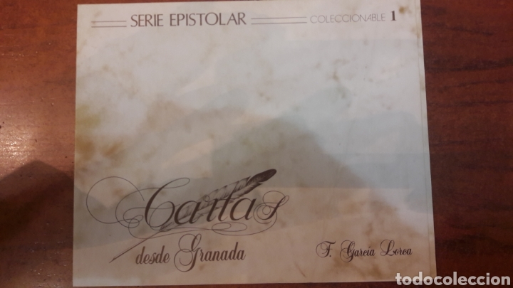 Collectionnisme Papier divers: F.Garcia Lorca serie epistolar Cartas desde Granada 1992 Correos