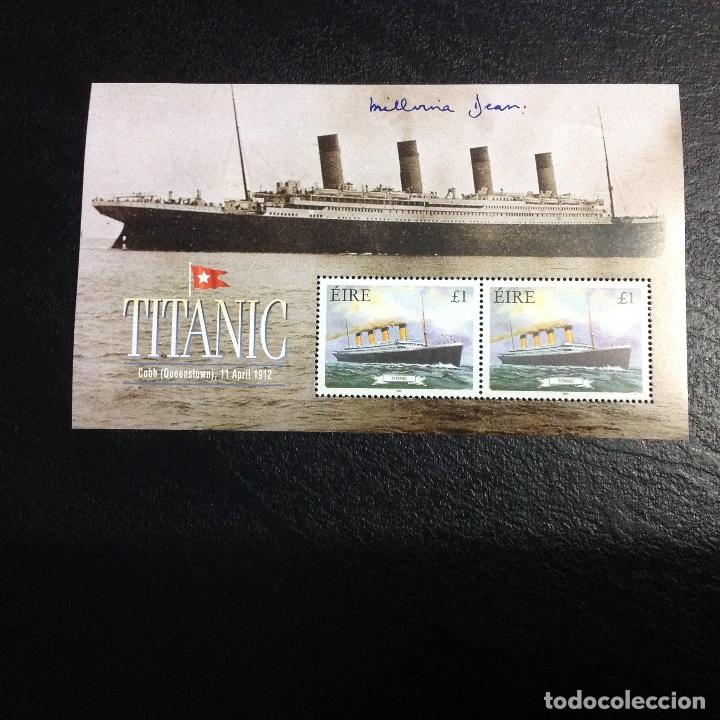 Otros Art&iacute;culos de Coleccionismo en Papel: AUT&Oacute;GRAFO SUPERVIVIENTE DEL TITANIC MILLVINA DEAN FIRMA AUTOGRAFIADA A MANO