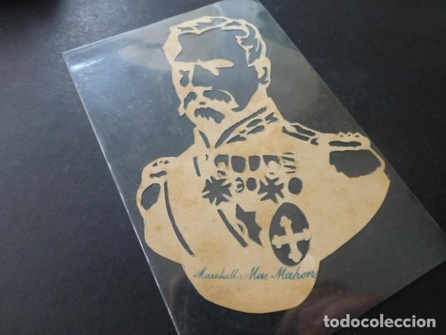 Otros art&iacute;culos de coleccionismo en papel: SILUETA MARISCAL MAC MAHON - Foto 1