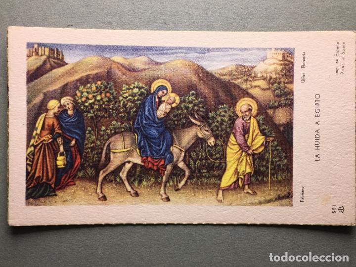Otros art&iacute;culos de coleccionismo en papel: ANTIGUA ESTAMPA - LA HUIDA A EGIPTO, FABRIANO, UFFICI FLORENCIA