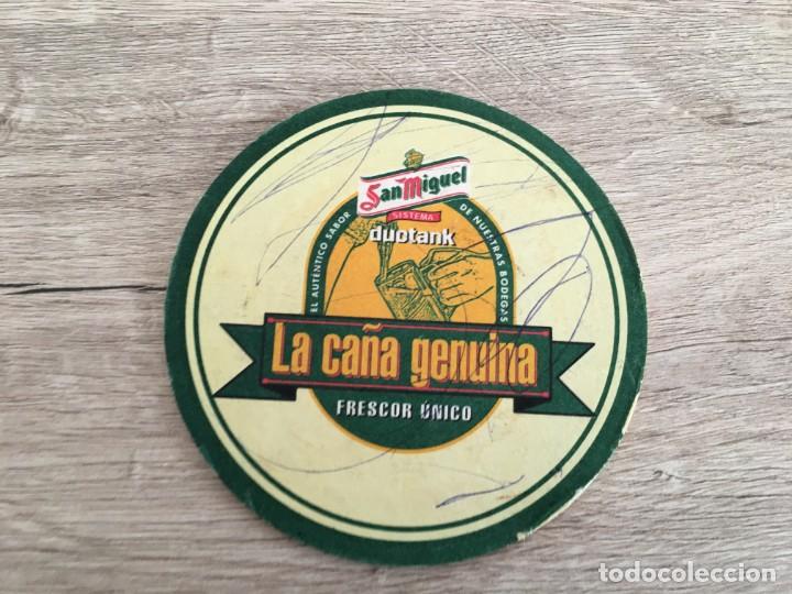 Otros Art&iacute;culos de Coleccionismo en Papel: R5346 POSAVASOS CERVEZA SAN MIGUEL LA CA&Ntilde;A GENUINA DUOTANK