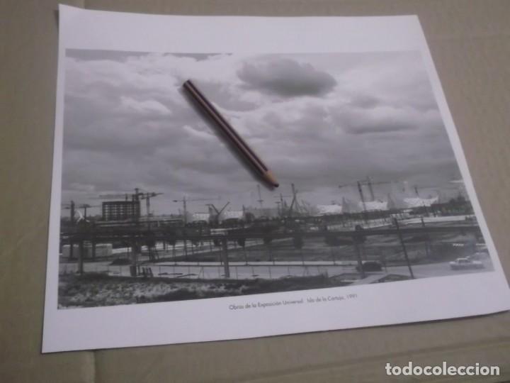 Otros Art&iacute;culos de Coleccionismo en Papel: RECORTE LAMINA A&Ntilde;OS 90 - SEVILLA , OBRAS DE LA EXPOSICI&Oacute;N UNIVERSAL(expo-92)ISLA DE LA CARTUJA 1991
