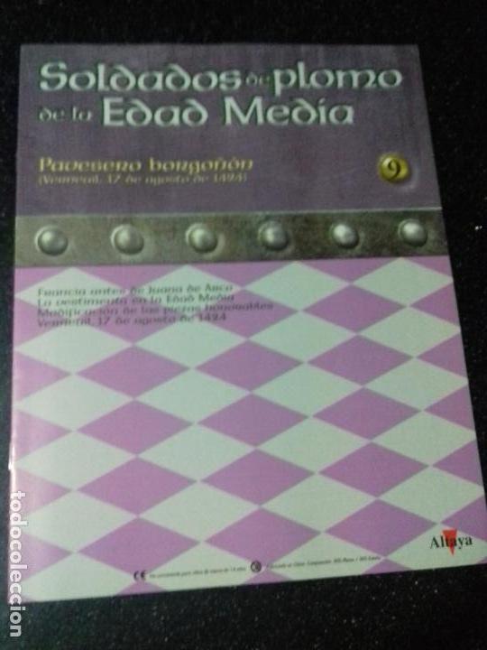 Paper Collecting Others: SOLDADOS DE PLOMO DE LA EDAD MEDIA. PAVESERO BORGO&Ntilde;ON. ALTAYA. N&ordm; 9.