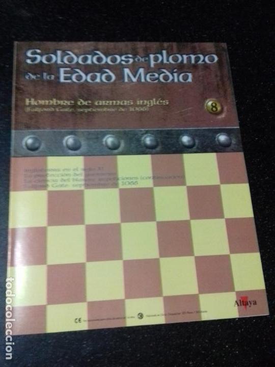 Paper Collecting Others: SOLDADOS DE PLOMO DE LA EDAD MEDIA. HOMBRE DE ARMAS INGLES. ALTAYA. N&ordm; 8.