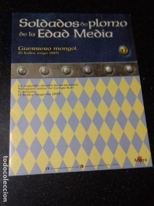 Paper Collecting Others: SOLDADOS DE PLOMO DE LA EDAD MEDIA. GUERRERO MONGOL. ALTAYA. N&ordm; 12.