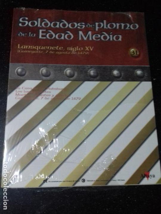 Paper Collecting Others: SOLDADOS DE PLOMO DE LA EDAD MEDIA. LASQUENETE, SIGLO XV. ALTAYA. N&ordm; 31.