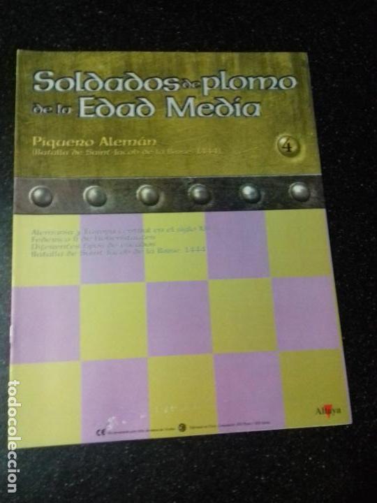 Otros Art&iacute;culos de Coleccionismo en Papel: SOLDADOS DE PLOMO DE LA EDAD MEDIA. PIQUERO ALEMAN. ALTAYA. N&ordm; 4.