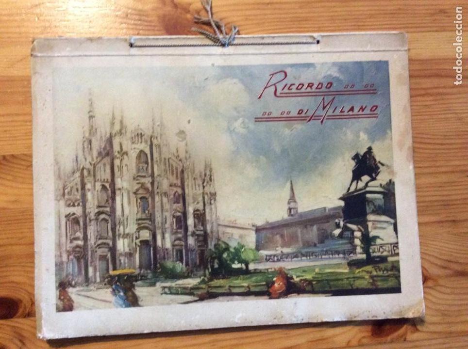 RICORDO DI MILANO - 32 Vues - édition Garami - Livre/carnet De Photos Vintage