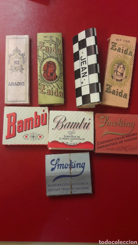 Sammelleidenschaft Andere Papierartikel: Librillos para fumar vintage