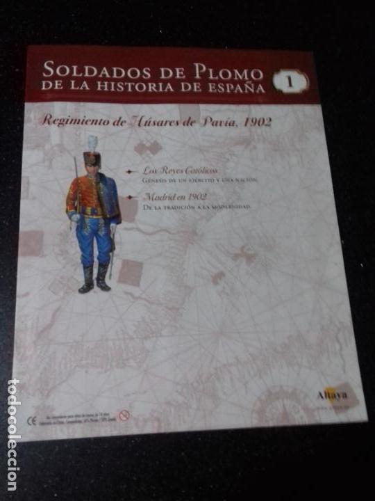 Outros artigos de papel: COLECCIONABLE ALTAYA. SOLDADOS DE PLOMO DE LA HISTORIA DE ESPA&Ntilde;A. N&ordm; 1.