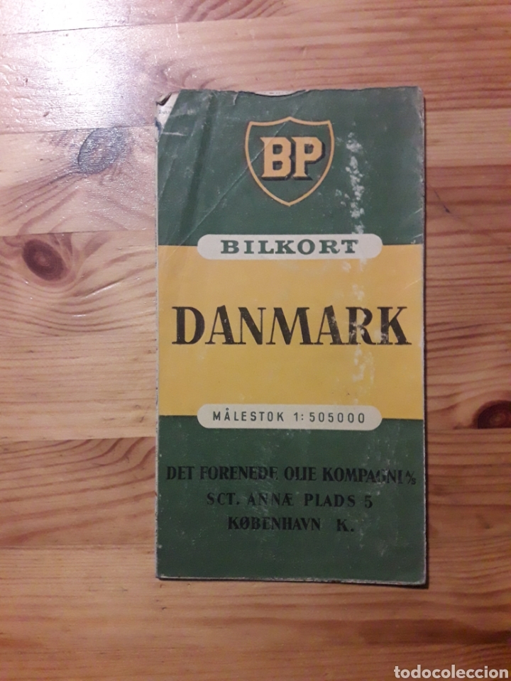 Mapa BP Dinamarca Bilkort