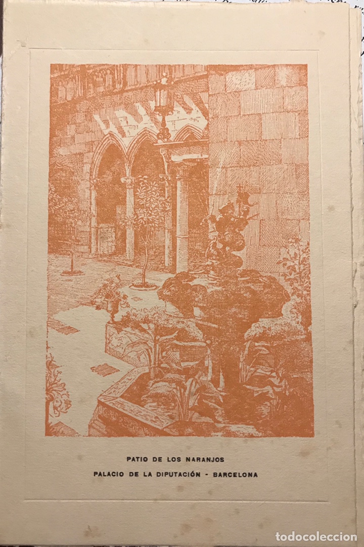 Otros art&iacute;culos de coleccionismo en papel: Postal felicitacion navide&ntilde;a Hotel Espa&ntilde;a. Barcelona 1953