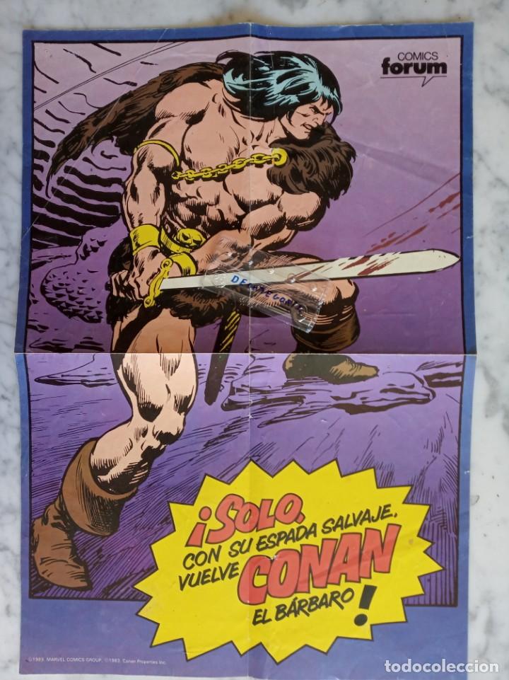 Otros Art&iacute;culos de Coleccionismo en Papel: poster  comics forum - conan el barbaro - mide 49 x 34 c.m.