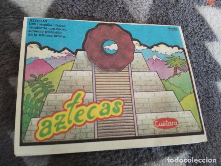 Otros art&iacute;culos de coleccionismo en papel: AZTECAS - CUETARA - FOLLETO DESPLEGABLE EN COMICS