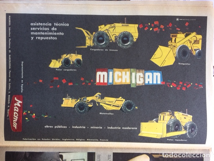 Outros artigos de papel: Publicidad maquinaria michigan de 1960