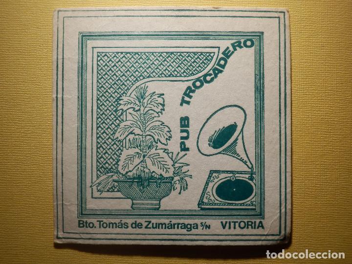 Sammelleidenschaft Andere Papierartikel: POSAVASOS PUBS Y DISCOTECAS - PUB TROCADERO - BTO. TOM&Aacute;S DE ZUM&Aacute;RRAGA - VITORIA