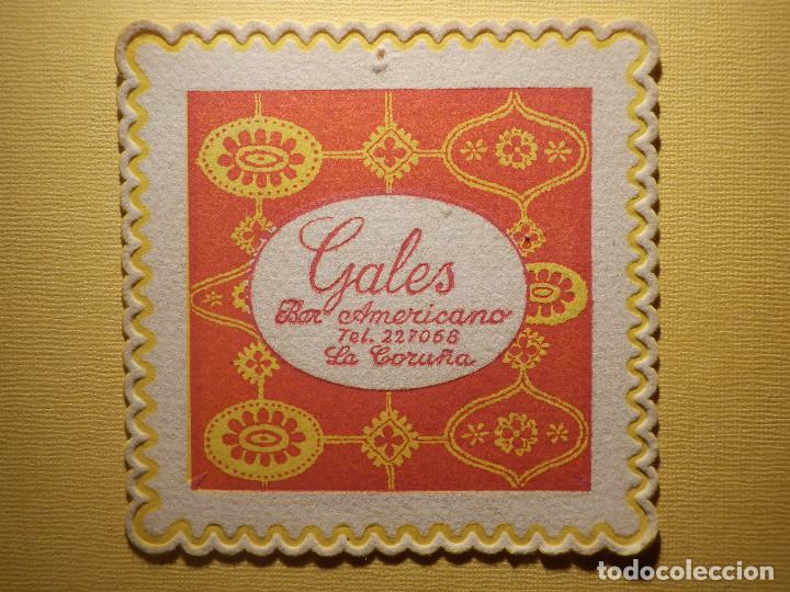 Sammelleidenschaft Andere Papierartikel: POSAVASOS PUBS Y DISCOTECAS - GALES - BAR AMERICANO - LA CORU&Ntilde;A