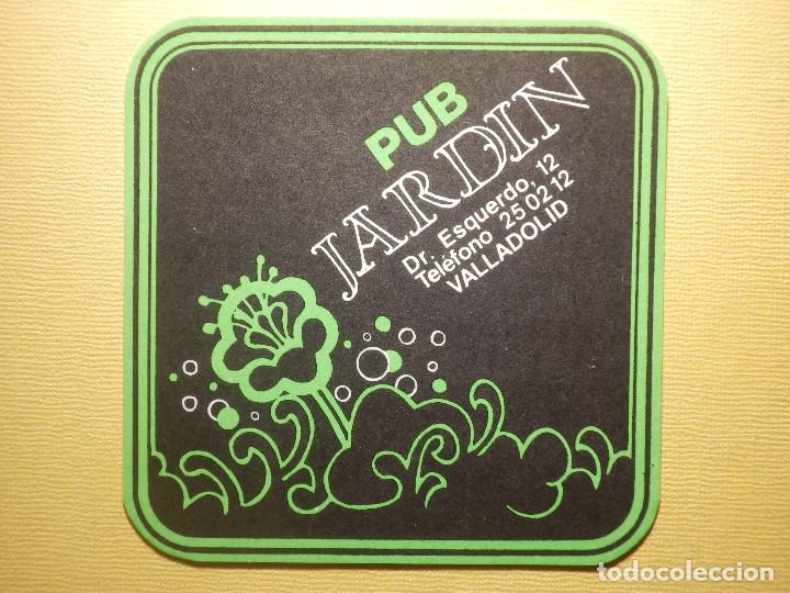 Sammelleidenschaft Andere Papierartikel: POSAVASOS PUBS Y DISCOTECAS - PUB JARDIN - DR. ESQUERDO, 12 - VALLADOLID