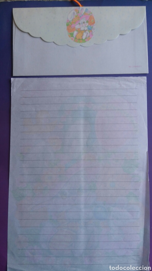 Collectionnisme Papier divers: CARTAS HOJAS PARA CAMBIAR A&Ntilde;OS 90