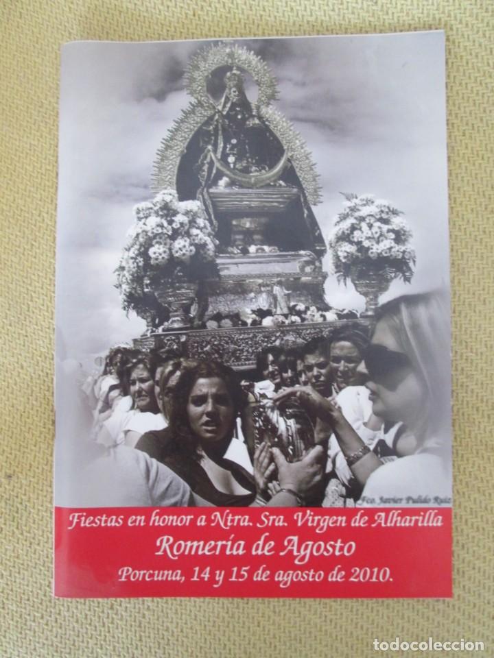 Sammelleidenschaft Andere Papierartikel: ROMERIA DE AGOSTO ALHARILLA PORCUNA 2010
