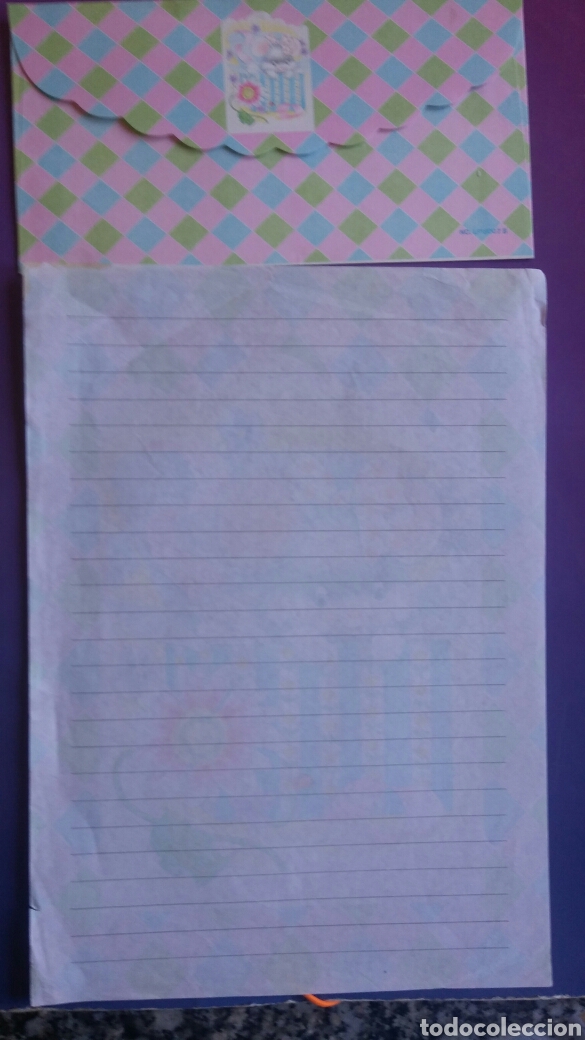 Paper Collecting Others: CARTAS HOJAS PARA CAMBIAR A&Ntilde;OS 90