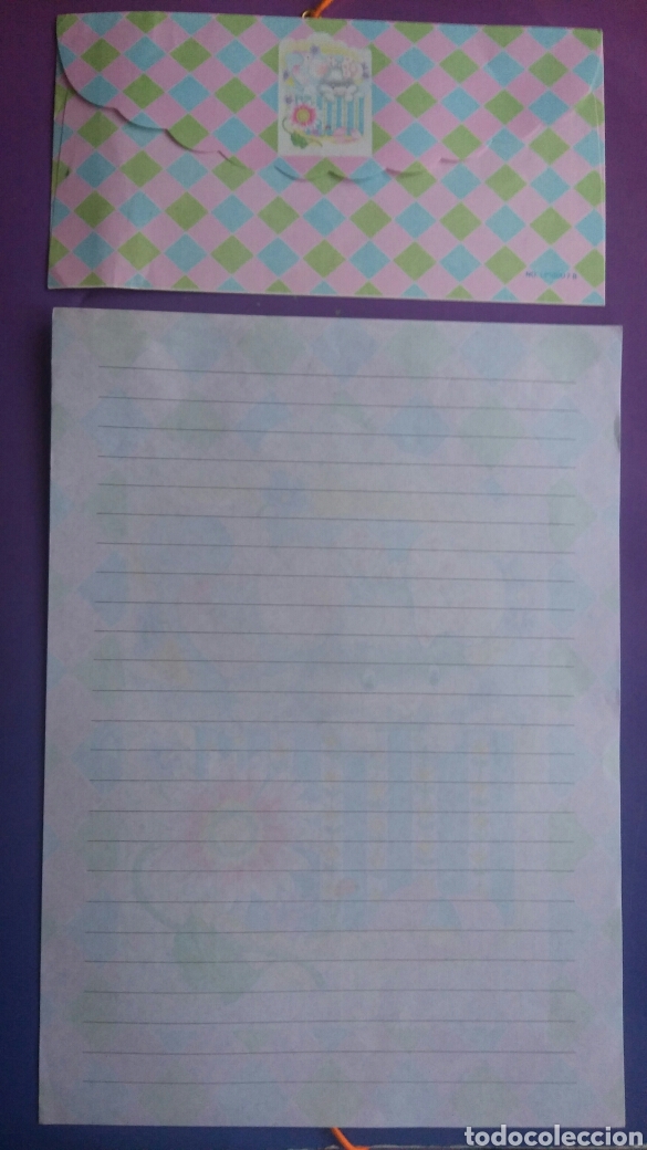 Collectionnisme Papier divers: CARTAS HOJAS PARA CAMBIAR A&Ntilde;OS 90