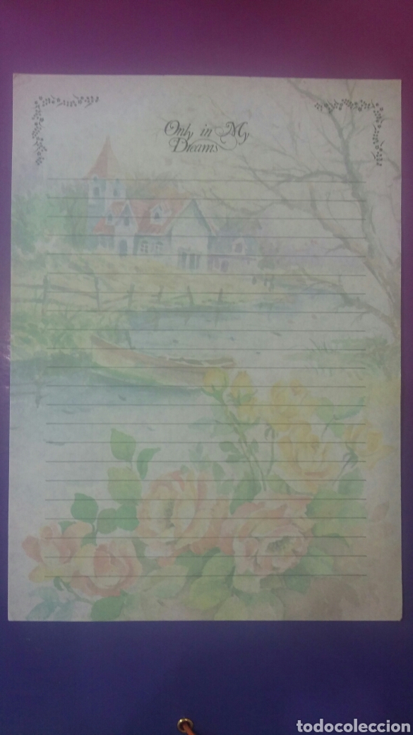 Collectionnisme Papier divers: CARTAS HOJAS PARA CAMBIAR A&Ntilde;OS 90