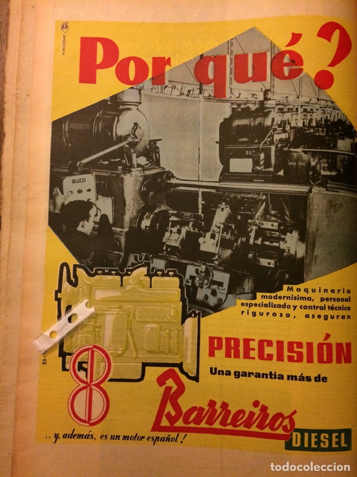 Outros artigos de papel: Publicidad cami&oacute;n Barreiros de 1959