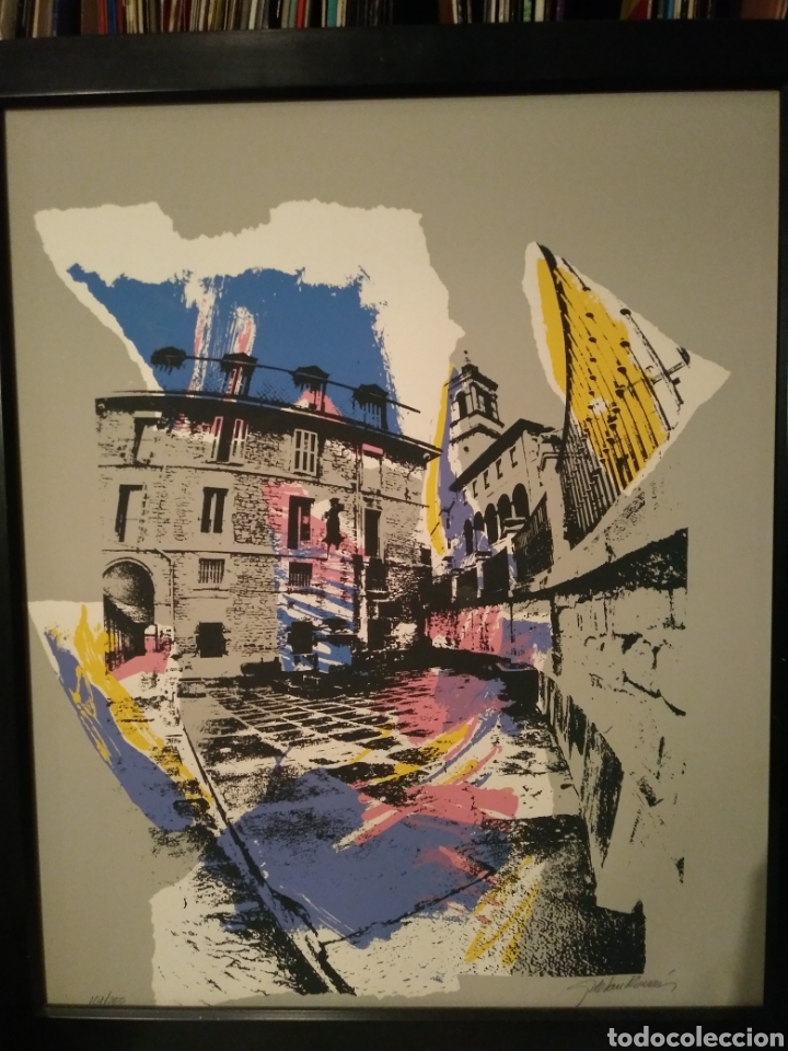 Otros Art&iacute;culos de Coleccionismo en Papel: MIGUEL GONZALEZ SAN ROMAN. GRABADO. A&Ntilde;OS 80.