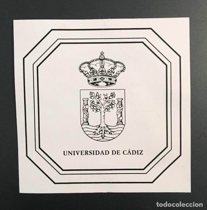 Otros Art&iacute;culos de Coleccionismo en Papel: Posavasos Universidad de C&aacute;diz