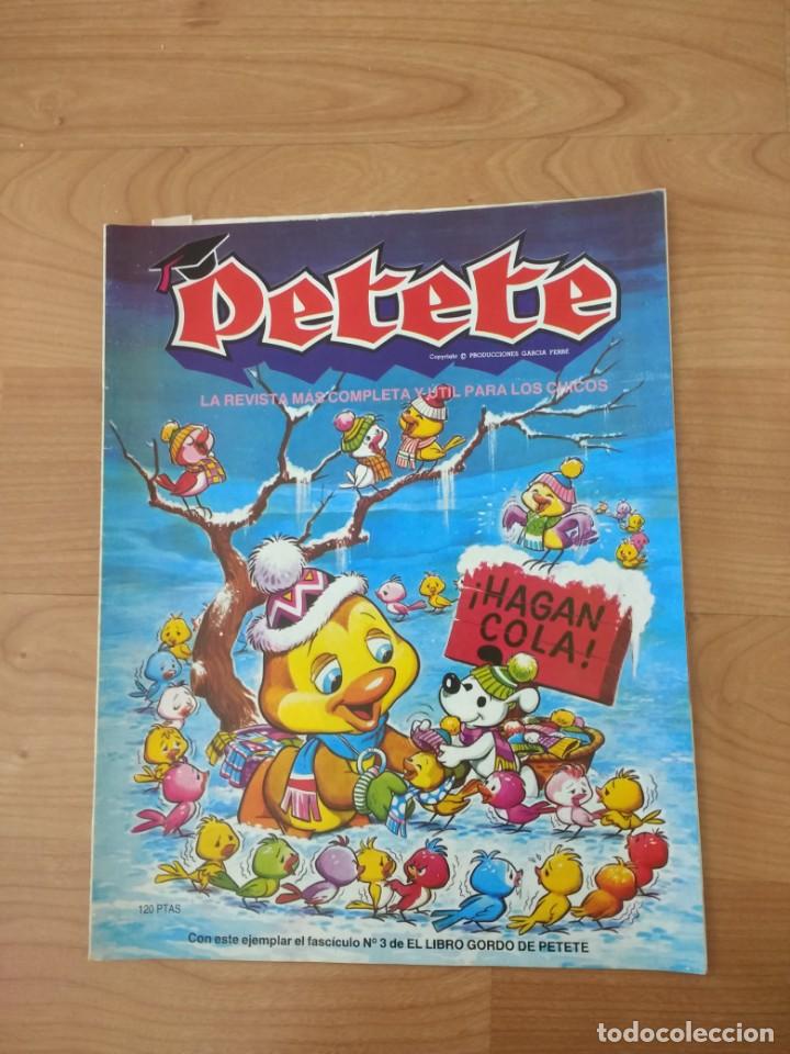 Otros Art&iacute;culos de Coleccionismo en Papel: REVISTA PETETE N&ordm; 3