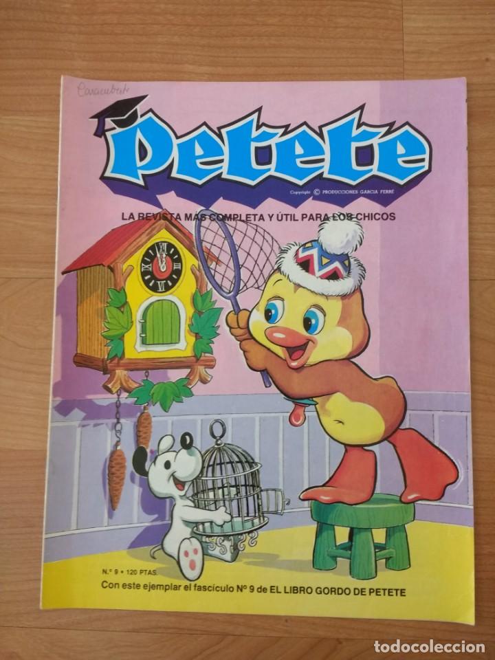 Otros Art&iacute;culos de Coleccionismo en Papel: REVISTA PETETE N&ordm; 9