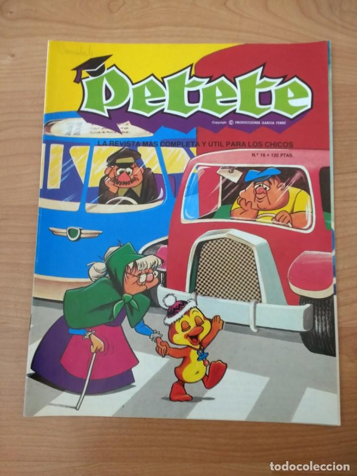 Otros Art&iacute;culos de Coleccionismo en Papel: REVISTA PETETE N&ordm; 16