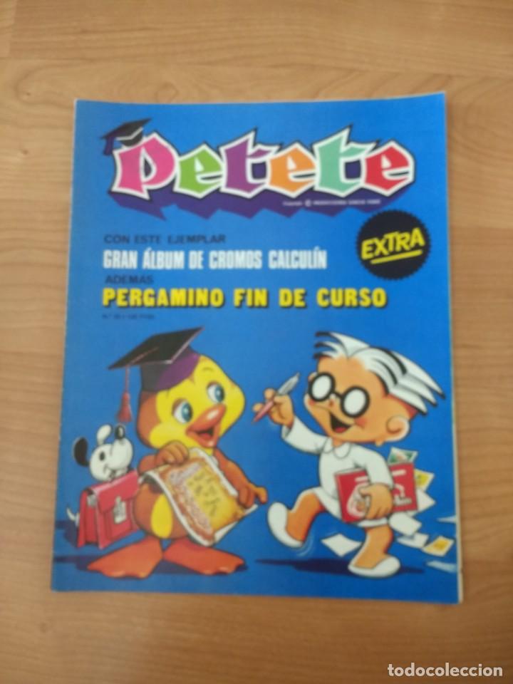 Otros Art&iacute;culos de Coleccionismo en Papel: REVISTA PETETE N&ordm; 20