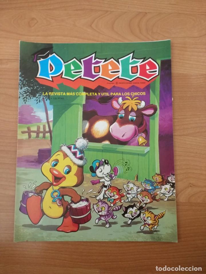 Otros Art&iacute;culos de Coleccionismo en Papel: REVISTA PETETE N&ordm; 25