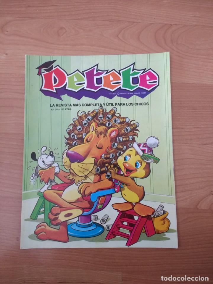 Otros Art&iacute;culos de Coleccionismo en Papel: REVISTA PETETE N&ordm; 35