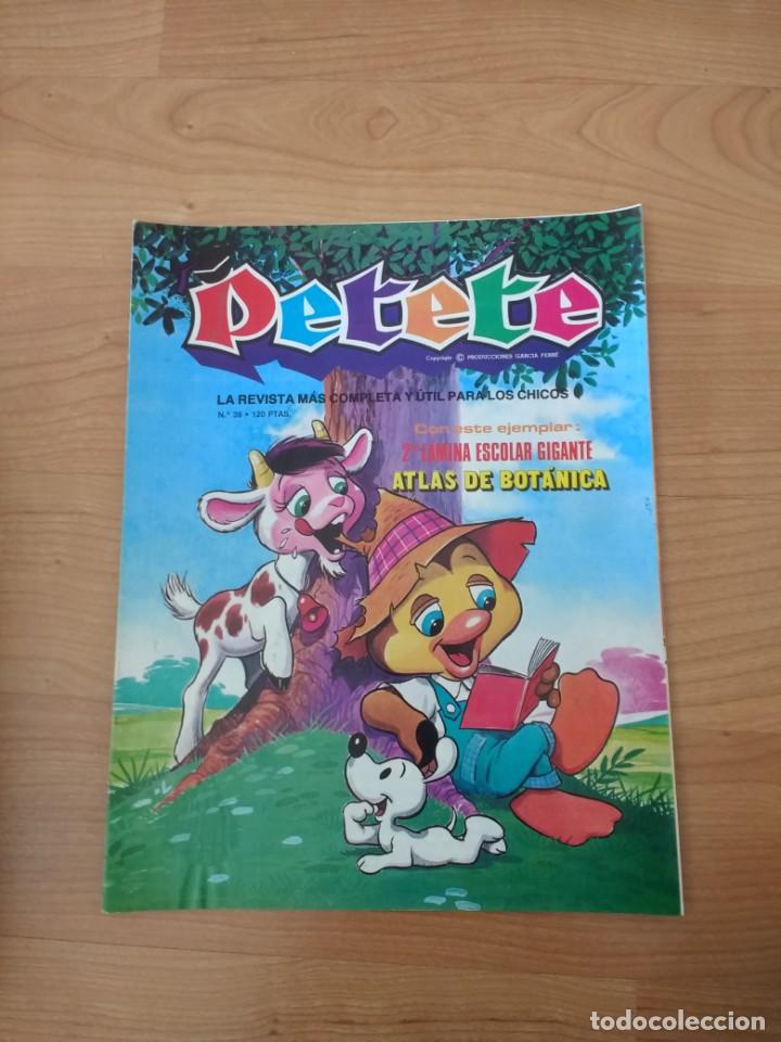 Otros Art&iacute;culos de Coleccionismo en Papel: REVISTA PETETE N&ordm; 39
