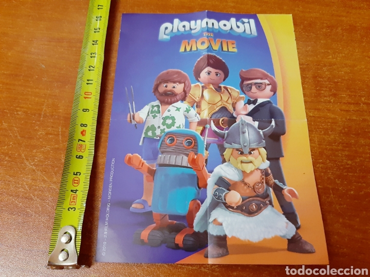 Collectionnisme Papier divers: P&oacute;ster Playmobil The Movie (17x12cm)