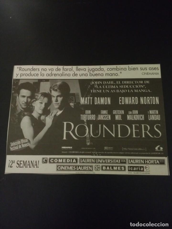 Collectionnisme Papier divers: RECORTE &laquo;ROUNDERS&raquo;