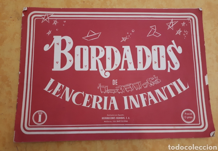 Otros Art&iacute;culos de Coleccionismo en Papel: Bordados de lencer&iacute;a infantil n&deg;1