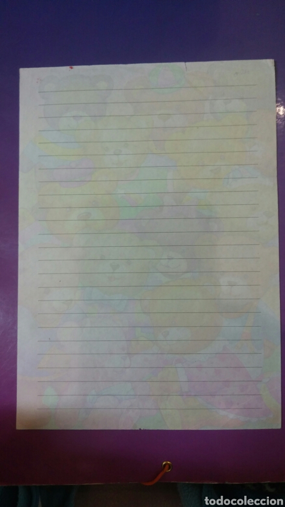 Collectionnisme Papier divers: CARTAS HOJAS PARA CAMBIAR A&Ntilde;OS 90